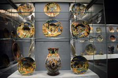 10 Five Dishes And Three Plates By Francesco Xanto Avelli da Rovigo Urbino 1532-39 And A Jug From 1570-80 - Robert Lehman Collection.jpg